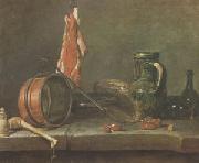 Jean Baptiste Simeon Chardin A Lean Diet  With Cooking Utensils (mk05) oil painting picture wholesale